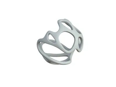 SciFi Cube Object No 33276 Low Poly Shape Texture