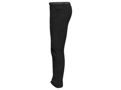Men Black Casual Slim Pants Low-poly 3D model