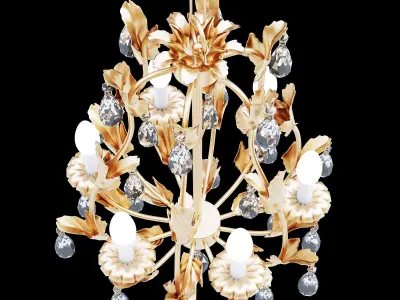 Kronleuchter crystal chandelier 3D model