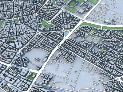 Damascus Capital of Syria 3D model