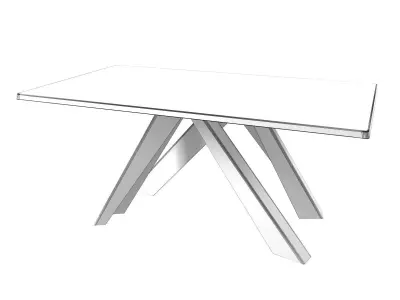 Big Dining Tables 3D model