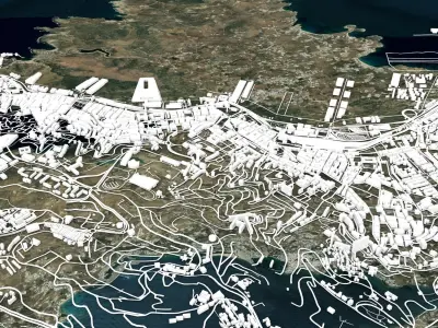 Cityscape Algeria  3D model