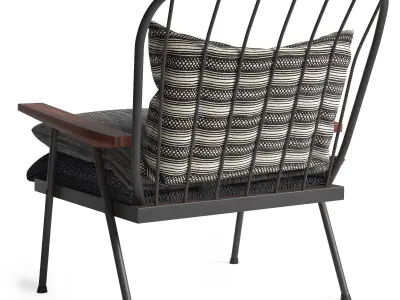 Industrial chair  3D model