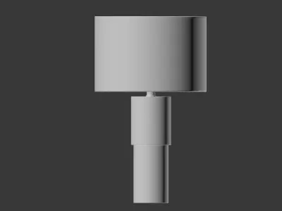 Table Lamp John Lewis Akani 3D model