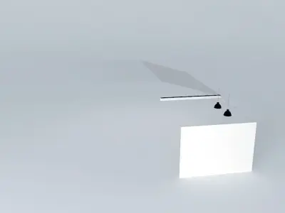 doorwall table with board Free 3D model