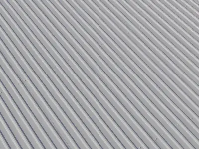 Industrial Corrugated Wall Texture