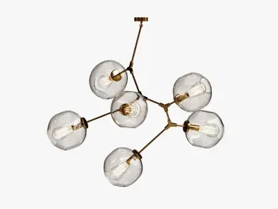 CHANDELIER  BRANCHING BUBBLE  3D model