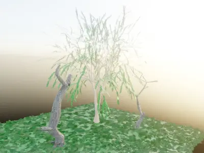 Egyptian Village House 3D model