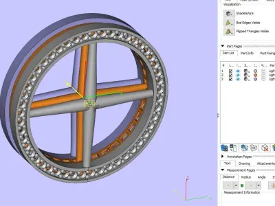 Women Wedding Engagement Ring 74 3D print model