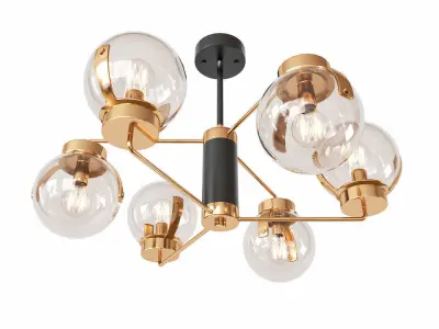 Eurosvet Creek chandelier 3D model