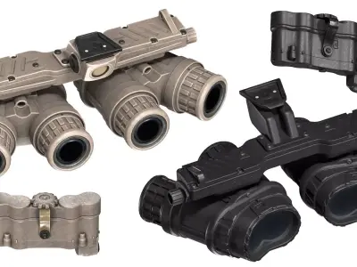 GPNVG-18 NIGHT VISION GOGGLE Low-poly 3D model