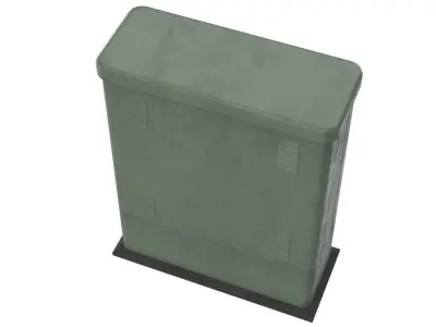 Electrical Enclosure 1 Lowpoly Low-poly 3D model