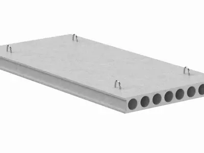 Concrete Slab 3D model