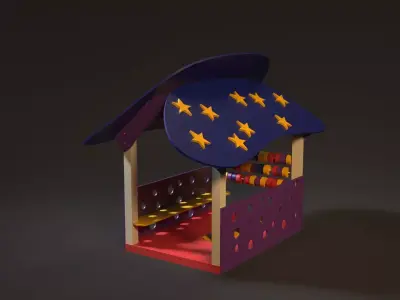 children playhouse 3D model