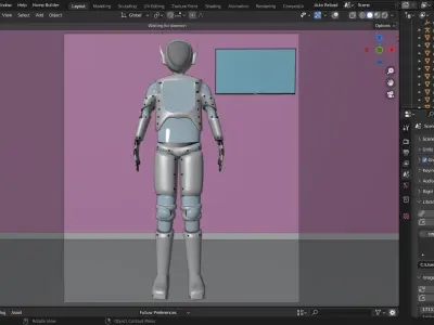 Robot 3D model