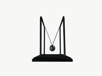 Newtons Cradle 3D model