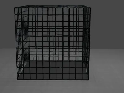 Simple Cage 3D model