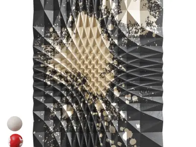 Panel diamonds 3D model