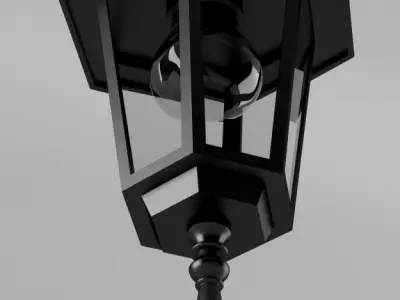 Exterior Ceiling Lamp 3D model