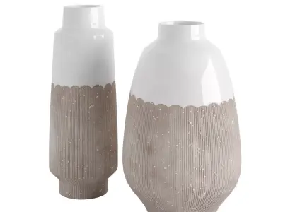 Resist Glaze Vase 3D model