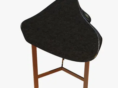 Basalt indoor coffee table by Driade 3D model