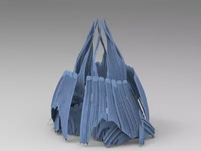 Sci-fi Opera inspired  Dome 1 3D model