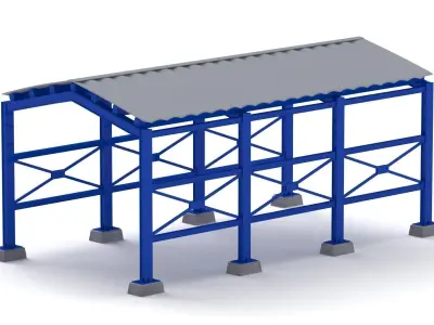 Canopy 3D model shop