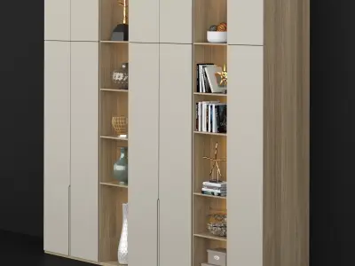 Furniture shelf 012 3D model