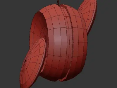 Fiss pendant 3D model