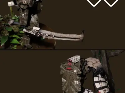 The Nidslayer Exosuit 3D print model