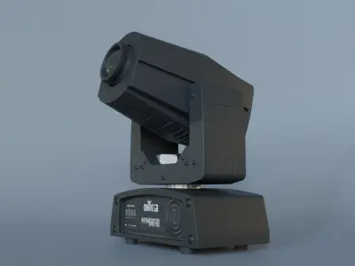 moving head light 3D model