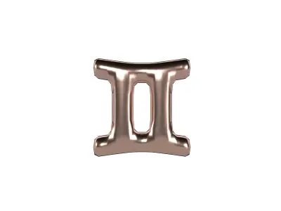 Gemini v2 007 Low-poly 3D model