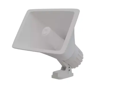 loud speaker Low-poly 3D model