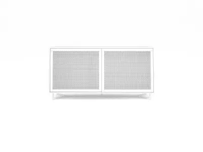Contemporary Rattan Weave Sideboard - LS201  3D model