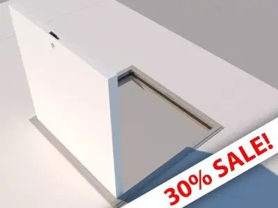 Access Panel or Loft Hatch Low-poly 3D model