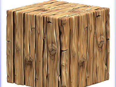 Stylized Wood Seamless Texture Texture 20