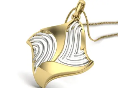 Women pendant 3dm render detail  3D print model