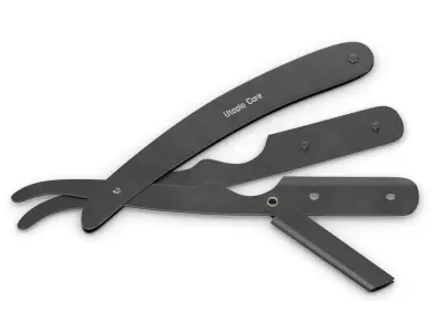 Barber Straight Edge Razor 3D model