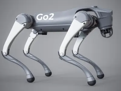  Unitree Go2 Robot Dog PBR 