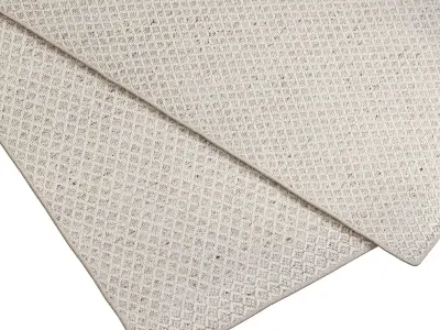 Carpet set 2224 - Jute Rug Taupe - 5K 3D model