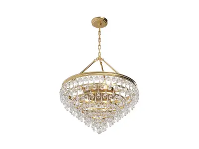 Calypso 8 Light Chandelier 137-VG 3D model