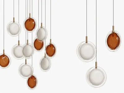 Bomma Lens Pendant 3D model