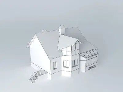 Winter garden 2 Free 3D model