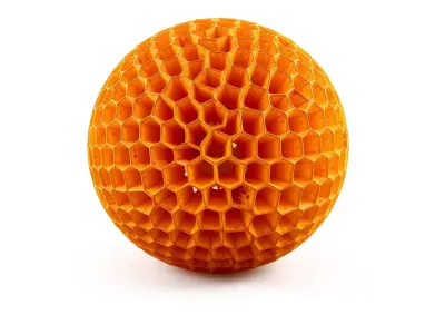 Honeycomb Amber HQ PBR Textures Set Texture
