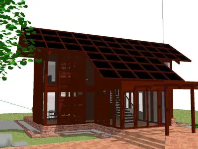Creative Design-Holiday Cabin-0148 3D model