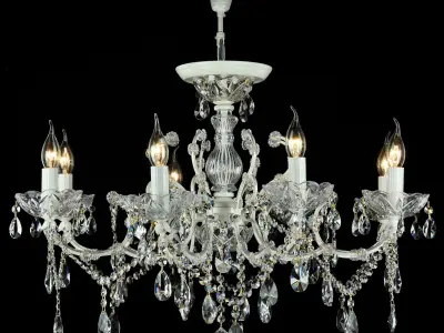Chandelier Royal Classic Sevilla DIA004-08-WG Maytoni Classic Free 3D model