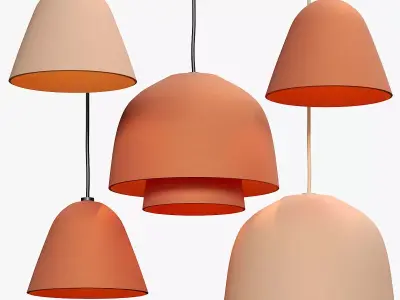 Pendant Okina lamp 3D model