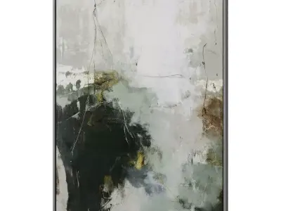 Abstract Painting Frame set 3D model 686