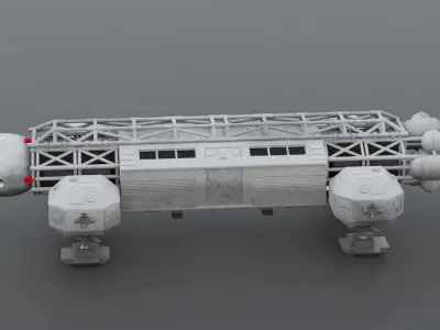 SPACE 1999 EAGLE 3D model purchase