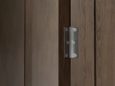 Door Collection - 80 unique Interior 3D models Including Frames Low-poly 3D model